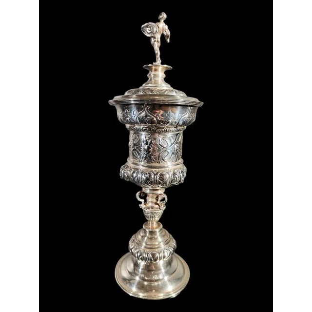 Cup in Sterling Silver, 1900s For Sale - Image 9 of 13