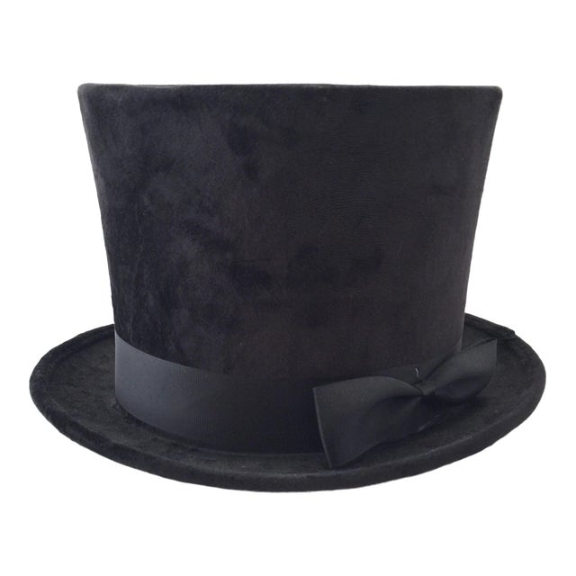 Vintage Black Top Hat Chairish