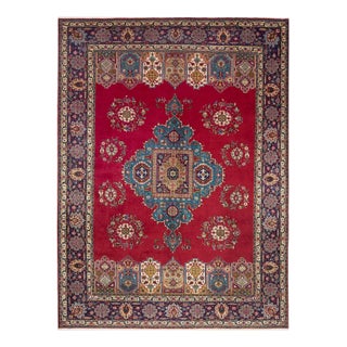 Middle Eastern Tabriz Rug in Wool For Sale