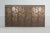 1990s Set of Six Bronze Decorative Panels Edgar Brandt Style For Sale - Image 4 of 9