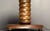 Wood Chunky Low Turned Wood Brutalist Side Table in the style of Charles Dudouyt, 1950s For Sale - Image 7 of 17