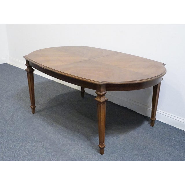 THOMASVILLE FURNITURE Cellini Collection Italian Provincial 68" Oval Dining Table 7421-752 30" High 68" Wide 44" Deep...