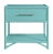 Olympia One-Drawer Nightstand in Turquoise For Sale In West Palm - Image 6 of 6