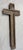 Antique 1700's Hand Carved Wood Religious Jesus Christ Crucified Cross Sculpture For Sale - Image 14 of 14
