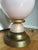 Mid 20th Century Italian The Marbro Lamp Pink Ice Murano Opaline Glass Lamp XL For Sale - Image 9 of 12