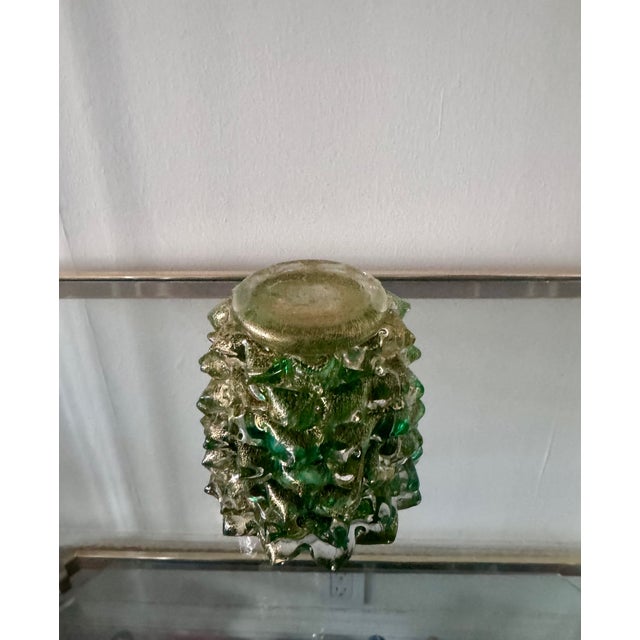 Modern Murano Art-Glass Vase For Sale - Image 3 of 3