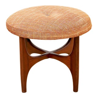 1960s Mid Century Astro Vanity Stool by G Plan in Teak, Attributed For Sale