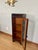 Antique Edwardian Arts & Crafts Narrow Glazed Bookcase C. 1910 For Sale - Image 18 of 18