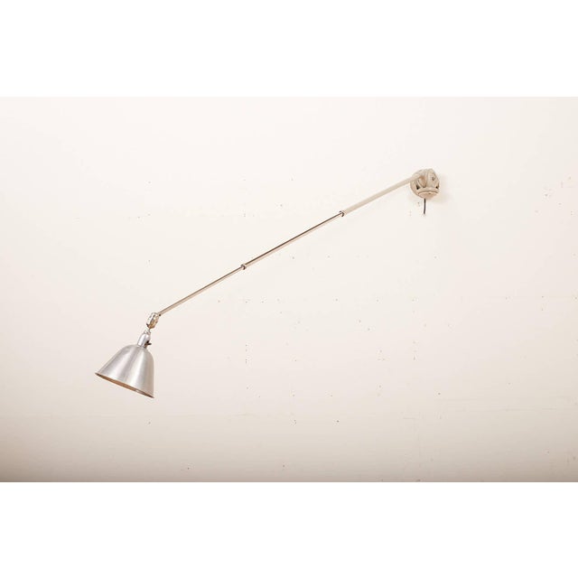Adjustable Telescopic Wall or Ceiling Lamp in Painted & Chromed Metal by Johan Petter Johansson for Triplex Fabriken For Sale - Image 15 of 17