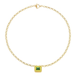 Snapback Love Note Locket, Wasabi/Gold For Sale
