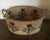 Native American Papago Oval Basket with Two Handles and Flower Decoration For Sale In New York - Image 6 of 11