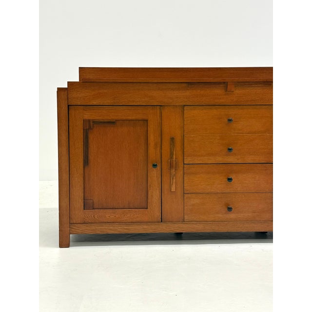 Art Deco Sideboard in Cherry Wood, 1950s For Sale - Image 15 of 17