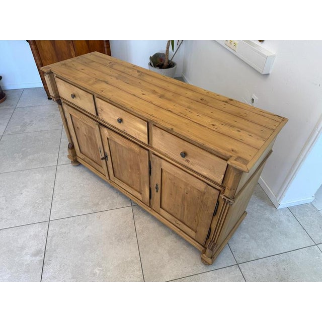 Gründerzeit Apothecary Cabinet in Spruce For Sale - Image 6 of 14