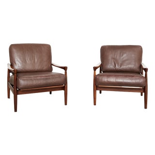 Easy Chairs Model Kolding by Erik Wørts for Ikea, 1960s, Set of 2 For Sale