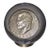 1972 Eisenhower One Dollar Coin Acrylic Marble Sphere Ball Paperweight With Stand For Sale