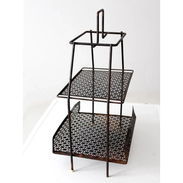 Mid 20th Century Mid-Century Modern Tiered Stand For Sale - Image 5 of 11