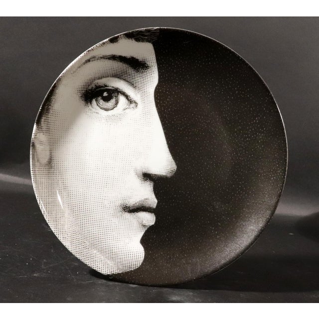 1990s Fornasetti Porcelain Themes & Variation Plate, Number 114 For Sale - Image 5 of 10