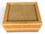 Pair of 1960s Scandinavian Modern Oak End Tables With Rattan Tops For Sale - Image 15 of 15