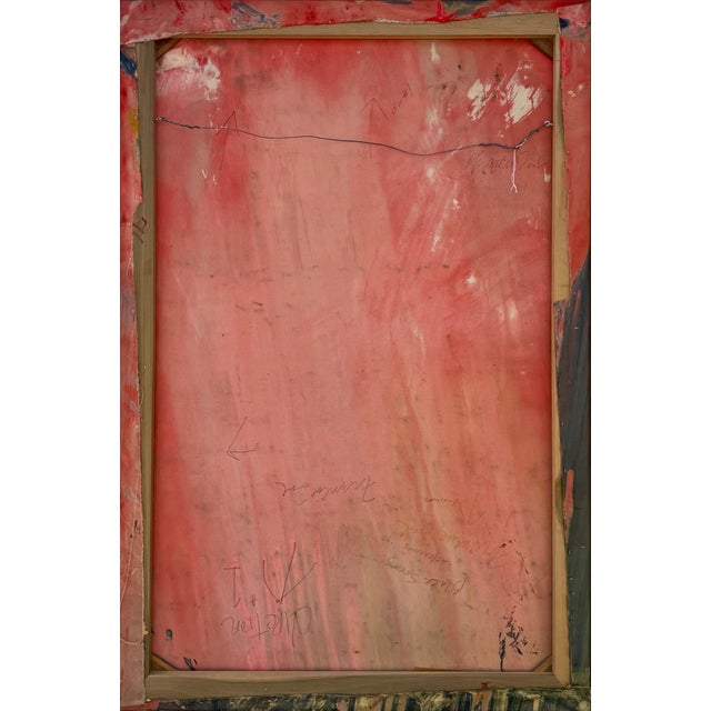 Francine Tint, Large Modernist Abstract Color Field Acrylic Painting Woman Artist Francine Tint For Sale - Image 16 of 18