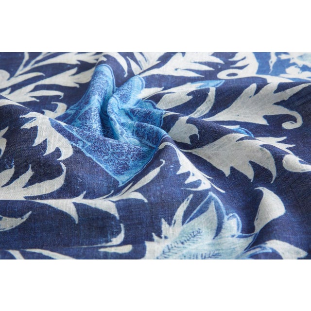 Mughal Poppy Dinner Napkins, Set of 4 For Sale - Image 10 of 11