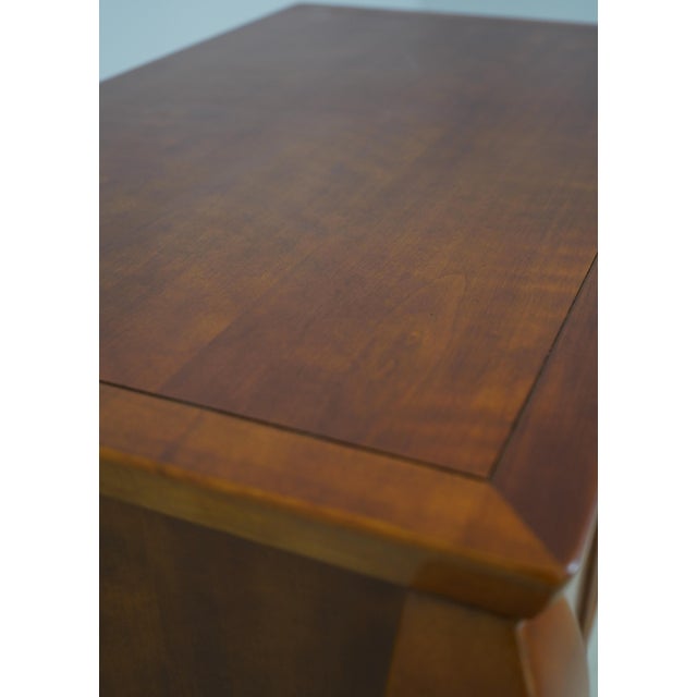 Brown Pair of Hickory White Italian Style Console Nightstand Cabinets For Sale - Image 8 of 17