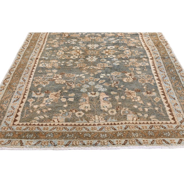 Vintage Persian Hamadan Rug Runner, 03'07 X 12'10 For Sale - Image 4 of 10