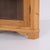 Brown Antique Pine Corner Cabinet with Glass Door, 1890s For Sale - Image 8 of 10