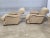 Pair of Baker Upholstered Club Armchairs Lounge Chairs With Matching Pillows For Sale In Cleveland - Image 6 of 7