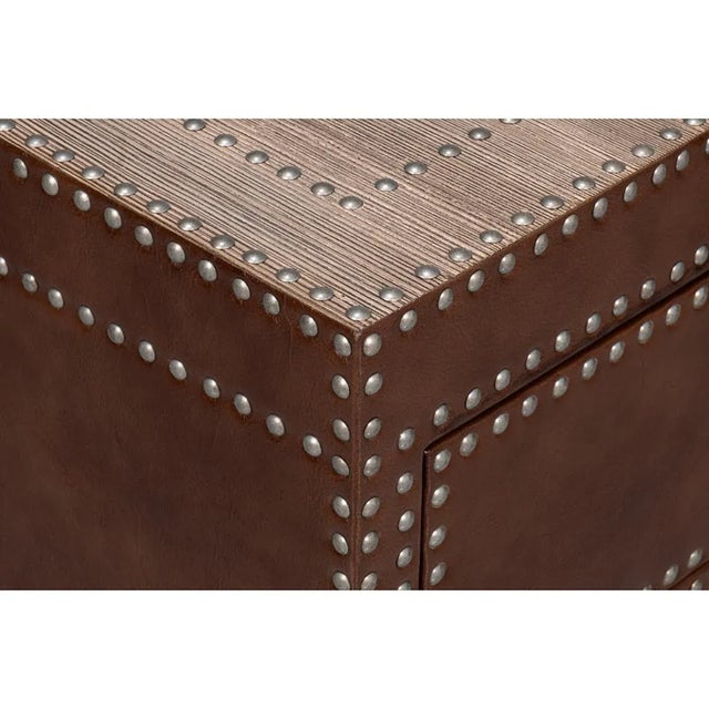 Leather Coffee Table For Sale - Image 4 of 12