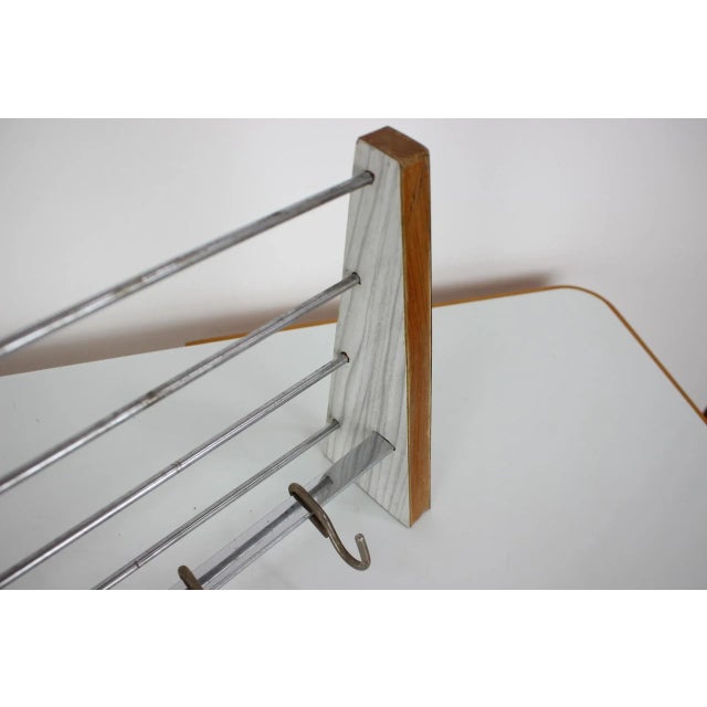 1960s Mid-Century Czechoslovakian Coat Hook, 1960s For Sale - Image 5 of 8