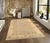 Pasargad Home Melody L. Blue Wool Area Rug- 6' 1" X 8' 9" For Sale - Image 4 of 4