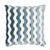 Modern Schumacher The Wave 22" Pillow in Sky For Sale - Image 3 of 3