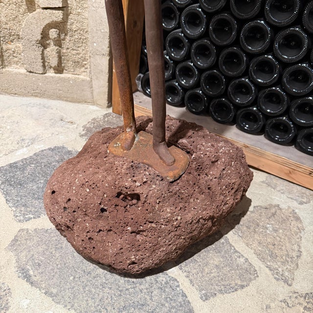 Mid Century Bronze Sculpture of a Standing Figure Tette De Femme For Sale In San Diego - Image 6 of 12