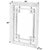 Coastal Hana 30 in. W x 40 in. H Rectangular Woven Rattan Wall Mirror, Natural Rattan For Sale - Image 3 of 7
