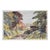 1945 Helen Smith English Village Watercolor For Sale