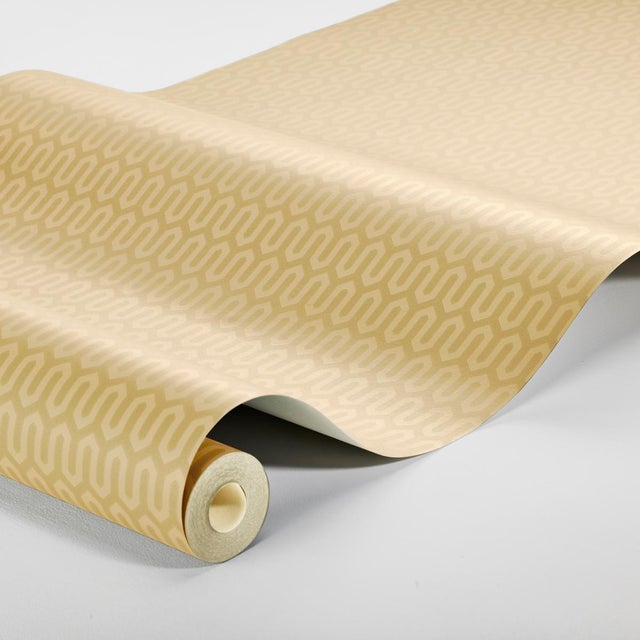 Renowned Danish architect Arne Jacobson designed parchment-colored Ypsilon for Swedish heritage brand Boråstapeter. The...