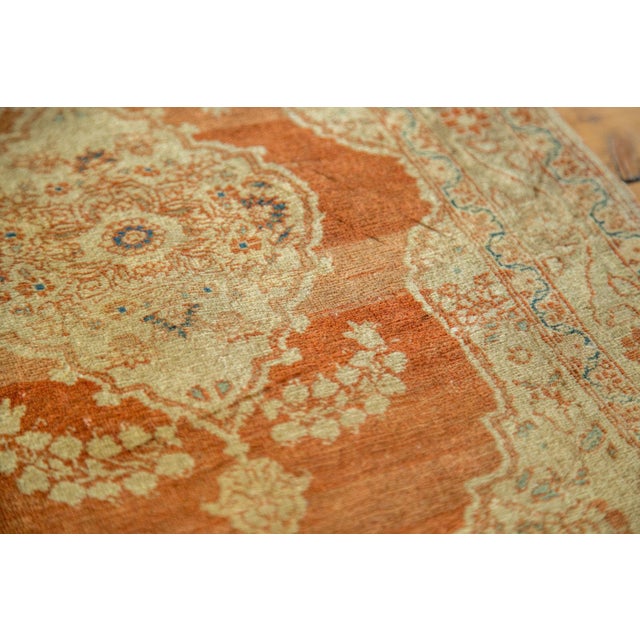 1910s Fine Antique Haji Jalili Rug Mat - 1'11" x 2'9" For Sale - Image 5 of 16