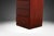 Rare, attractive Danish modern, sleek, rosewood, eight-drawer tall, narrow, lingerie chest of drawers. Designed by Arne...
