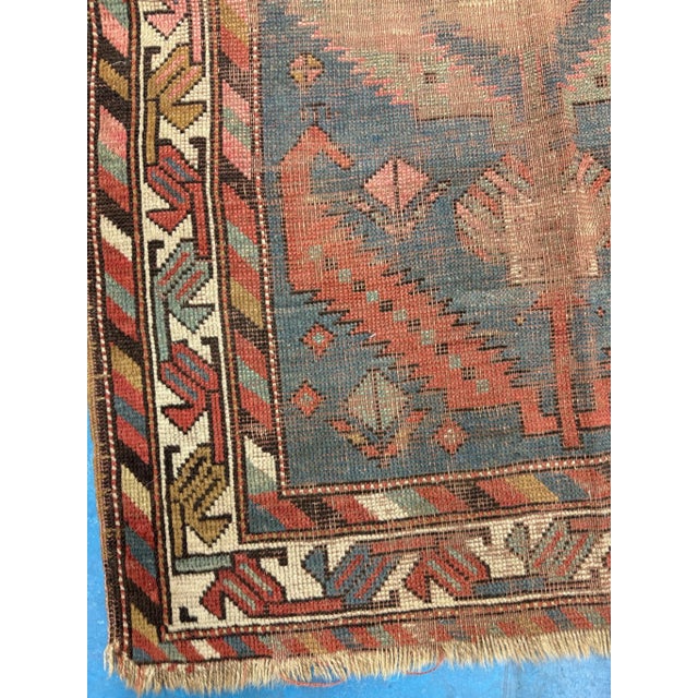 1920s 1920s Caucasian Prayer Rug - 3 x 4.6 For Sale - Image 5 of 5