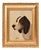 Théodore Lévigne, Portraits with Hunting Dogs, 19th Century, Oil Painting on Canvas, Framed For Sale