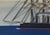 Blue British Sailor’s Woolwork of a Royal Navy Five-Masted Ironclad HMS Minotaur in Her Trials Rig, Minotaur Class For Sale - Image 8 of 9