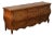 Baker Furniture Company Burl Wood Long Bombe Dresser For Sale