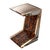 Not Yet Made - Made To Order "Melagrana" Bar Stool With Burl Walnut, Stainless Steel and Bronze For Sale - Image 5 of 7