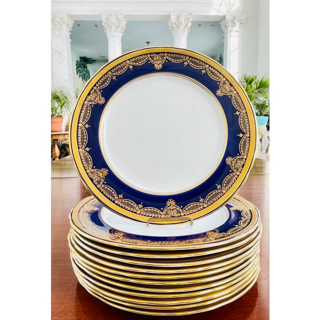Cobalt blue dishes set discount