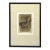 Johnny Friedlaender Surrealist Etching Signed Framed For Sale