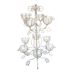 Vintage Wire Centerpiece Planter/Candelabra