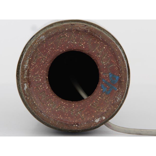 1960s Mid-Century Modern Ceramic Lamp by Per and Annelise Linnemann Schmidt for Palshus, 1960s For Sale - Image 5 of 7