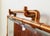 Solid Copper Beveled Mirror For Sale - Image 4 of 7