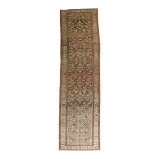 Persian Malayer Wide Herati Runner rug no.j3378 For Sale