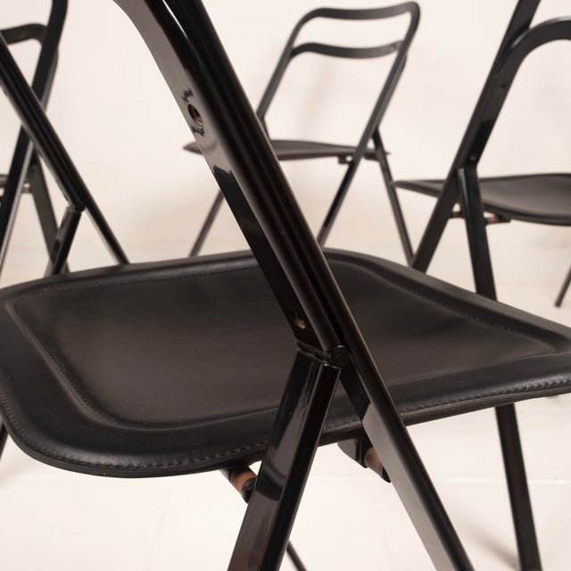 1970s Clio Chairs by Giorgio Cattelan for Cidue, 1970s, Set of 6 For Sale - Image 5 of 18